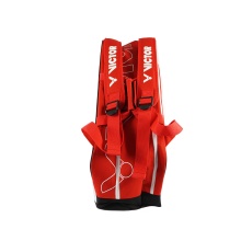 Victor Racketbag Doublethermobag 9114D (Schlägertasche, 2 Hauptfächer, Schuhfach) 2024 weiss/rot